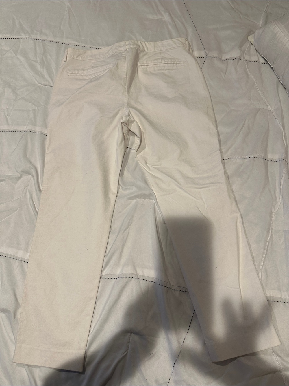 Old Navy Pants Trio - Green, White, Navy Pixie Size 12R - Picture 5 of 8